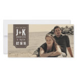 Vintage Save the Date Photo Card Template photo cards