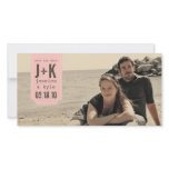 Vintage Save the Date Photo Card Template photo cards