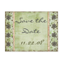 Vintage Save the date Post Card