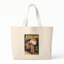 Vintage Sci Fi Comic Astounding Stories 1934 Canvas Bag