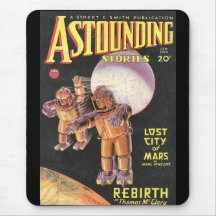 Vintage Sci Fi Comic Astounding Stories 1934 Mouse Mat