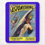 Vintage Sci-Fi Comic - The Halfling mousepads