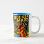 VINTAGE SCI FI COMICS Two Tone Mug mugs
