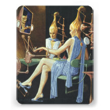 Vintage Science Fiction Girl's Night Out Party Personalized Invitations