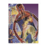 Vintage Science Fiction Robot with Laser Beam Eyes Postcards