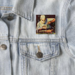 Vintage Science Fiction Scientist in Laboratory Pins