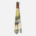 Vintage Science Fiction Steampunk Hot Air Balloon Neckties