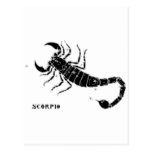 Vintage Scorpio Post Card