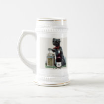 Vintage Scottie Stein Coffee Mug