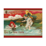 Vintage Sea Sent Valentine Post Cards