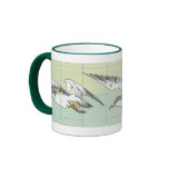 Vintage Seagull Tile Art Coffee Mug