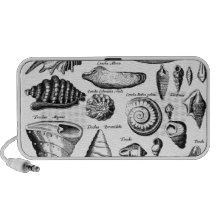 Vintage Seashells Mini Speaker