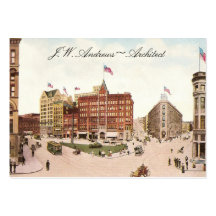 Vintage Seattle Business Card