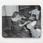 Vintage Secretaries & Typewriters Mousepad