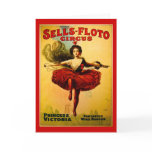 Vintage Sells-Floto Circus Poster Card