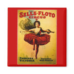 Vintage Sells-Floto Circus Poster Magnet