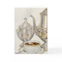 Vintage Silver Coffee Service cards
