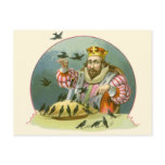 Vintage Sing a Song of Sixpence Nursery Rhyme postcards
