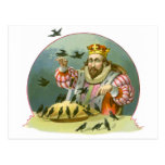 Vintage Sing a Song of Sixpence Nursery Rhyme Post Cards