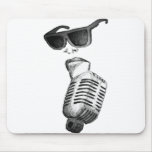 vintage singer vector mousepads