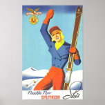 Vintage Ski Advertisement