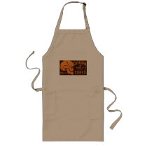 Vintage Skull Medicine Advertisement Aprons