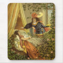 Vintage Sleeping Beauty by Carl Offterdinger mousepads