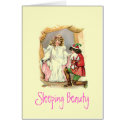 Vintage Sleeping Beauty Card