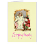 Vintage Sleeping Beauty Card