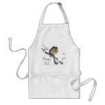 Vintage Sleepy Owl Aprons