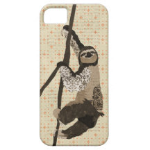 Vintage Sloth iPhone Case