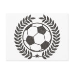 Vintage Soccer Olive Leaf and Star postcards