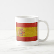 Vintage Spain Flag Mug