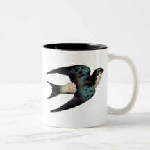Vintage Sparrow Mug