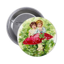 Vintage St. Patrick's Day Button