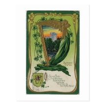 Vintage ST. Patricks Day Card Post Card