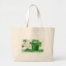 Vintage St. Patricks Day Greeting Bag