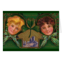 Vintage St. Patrick's Day Greeting Card