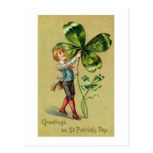 Vintage St. Patricks Day Postcard