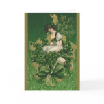 Vintage St. Patrick's Day Souvenir Woman cards