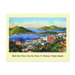 Vintage St. Thomas Virgin Islands Post Card