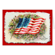 Vintage Star Spangled Banner Products Card