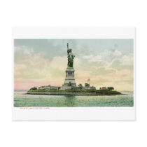 Vintage "Statue of Liberty" Poster. New York. Postcards