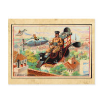 Vintage Steam Punk Advertising Postcard