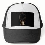 Vintage Steampunk Art Lighted Light bulb Hat