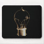 Vintage Steampunk Art Lighted Light bulb Mousemat
