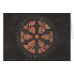 Vintage Steampunk Cog cards