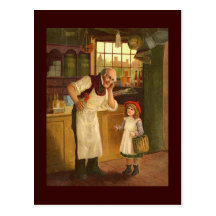 Vintage Store Postcard