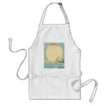 Vintage Stork with Baby aprons