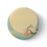 Vintage Stork with Baby buttons